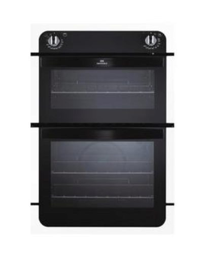 New World Nw901Do 90Cm Built-In Fanned Electric Double Oven - White